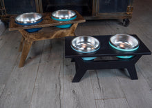 Load image into Gallery viewer, Yeti Mid Century Style Raised Dog Bowl Stand