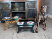 Load image into Gallery viewer, Yeti Mid Century Style Raised Dog Bowl Stand