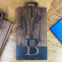 Load image into Gallery viewer, Personalized Cutting Board // Charcuterie Board // Serving Tray // Housewarming Gift // Wedding Gift