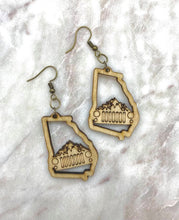 Load image into Gallery viewer, Georgia Jeep Wood Earrings