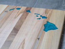 Load image into Gallery viewer, Hawaiian Islands Cutting Board