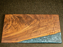 Load image into Gallery viewer, Walnut Epoxy Charcuterie Board // Serving Tray // FREE SHIPPING