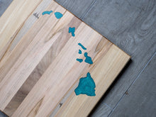 Load image into Gallery viewer, Hawaiian Islands Cutting Board