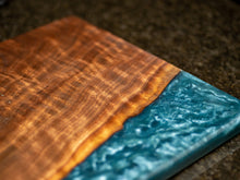 Load image into Gallery viewer, Walnut Epoxy Charcuterie Board // Serving Tray // FREE SHIPPING