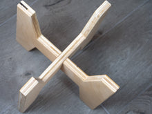 Load image into Gallery viewer, Modern Raised Dog Bowl Stand - Bowl Included