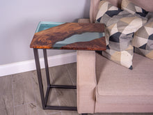 Load image into Gallery viewer, Walnut C Table || Laptop Table ||  Sofa Table