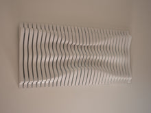 Load image into Gallery viewer, Modern Wooden Wall Art, Wood Sculpture, Abstract Art, Parametric Sculpture
