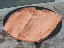 Load image into Gallery viewer, Round Live Edge Epoxy Coffee Table