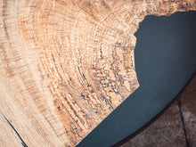 Load image into Gallery viewer, Round Live Edge Epoxy Coffee Table