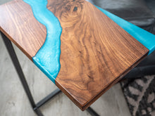 Load image into Gallery viewer, Walnut C Table || Laptop Table ||  Sofa Table