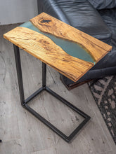 Load image into Gallery viewer, Oak C Table || Laptop Table ||  Sofa Table