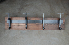 Load image into Gallery viewer, Industrial C-Clamp Coat Rack