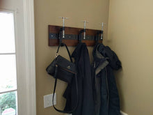 Load image into Gallery viewer, Industrial C-Clamp Coat Rack