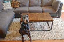 Load image into Gallery viewer, Rustic Industrial Coffee Table