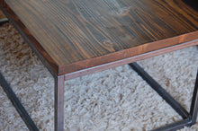 Load image into Gallery viewer, Rustic Industrial End Table
