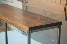 Load image into Gallery viewer, Industrial Entry Table || Sofa Table || Console Table
