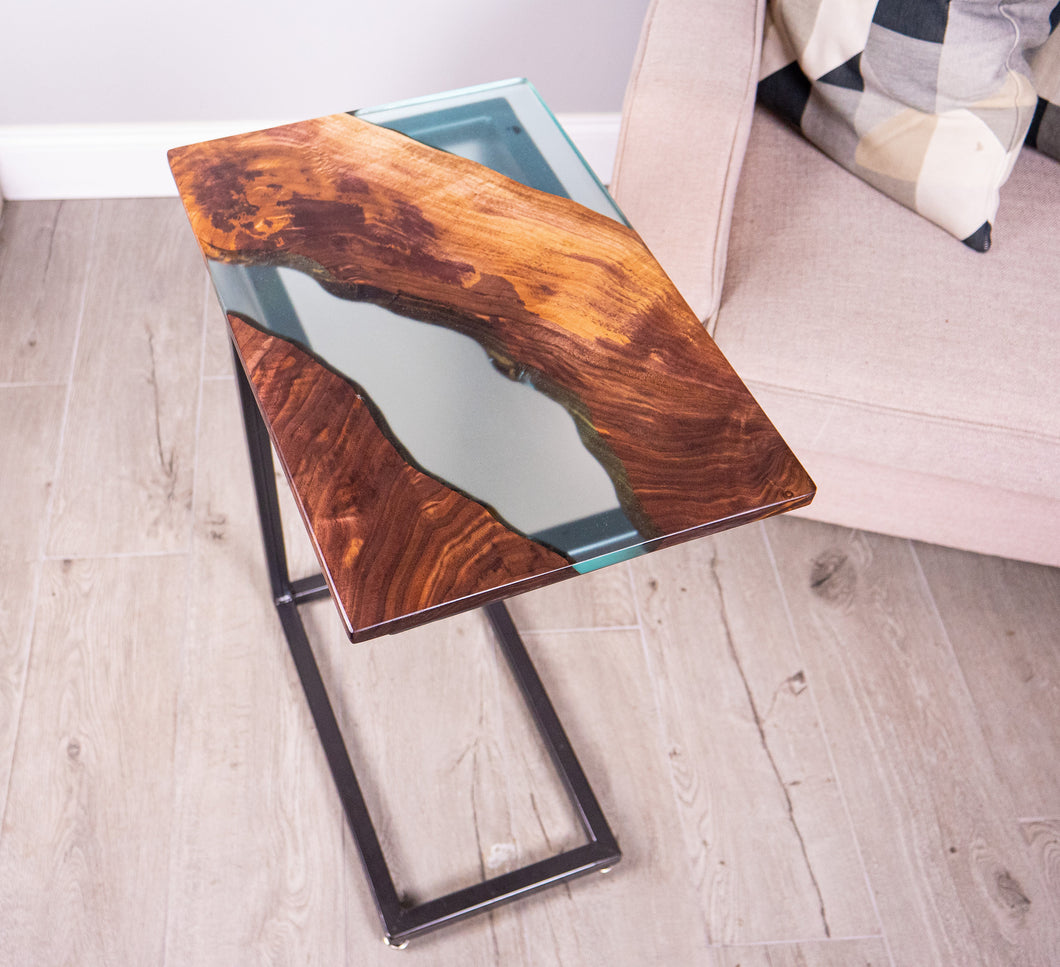 Walnut C Table || Laptop Table ||  Sofa Table