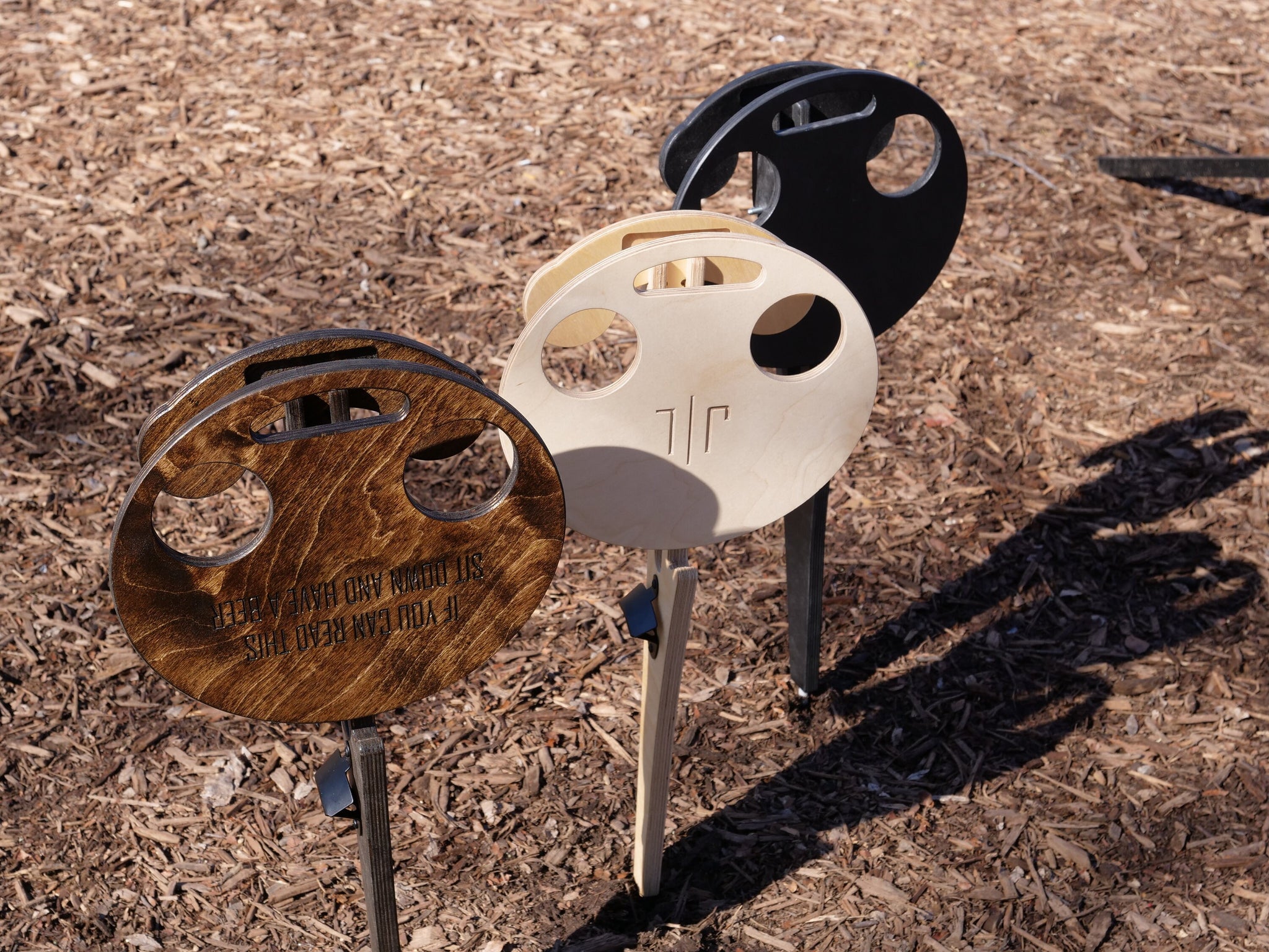 beer tent table Portable Beer Table – Woodland Steelworks