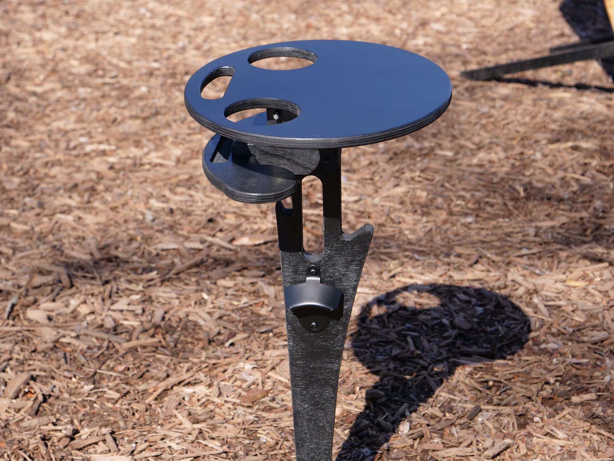 Portable Beer Table – Woodland Steelworks