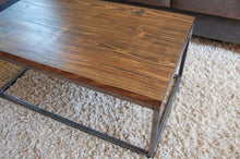 Load image into Gallery viewer, Rustic Industrial Coffee Table
